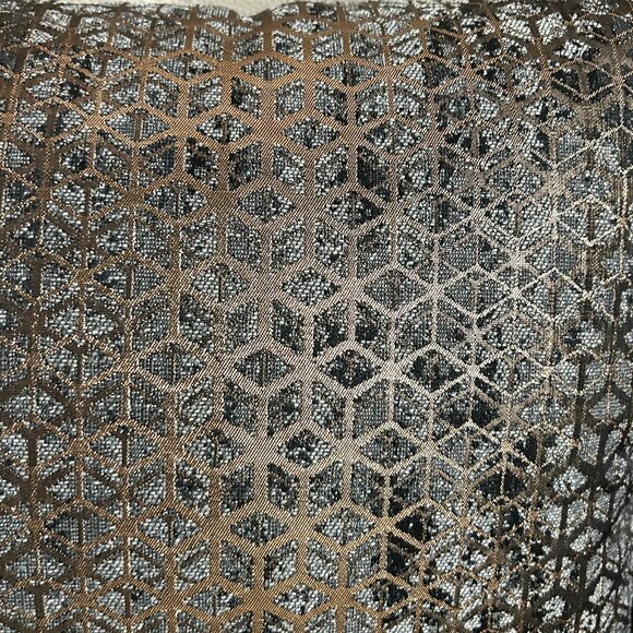 New 4 pack Bronze Gold Metallic Decorative Throw Pillow - Picture 5 of 6